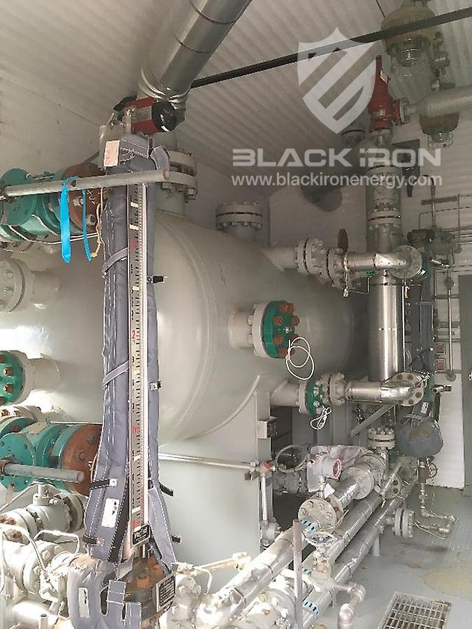 Used 48" X 16' 2127 psi Sour Horizontal 3 Phase Separator