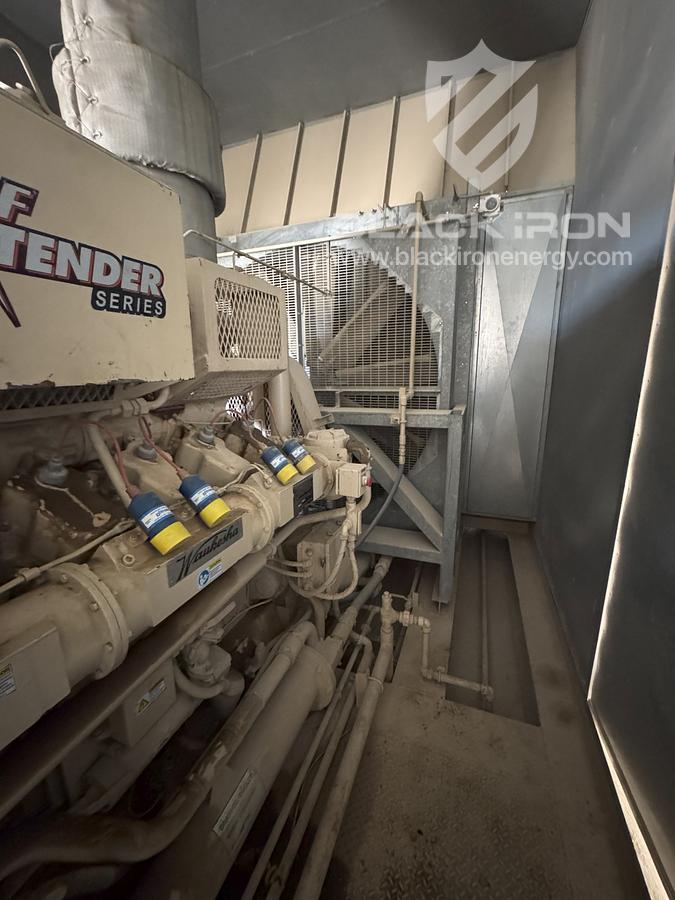 Used 500 kW Waukesha L36GSI Genset