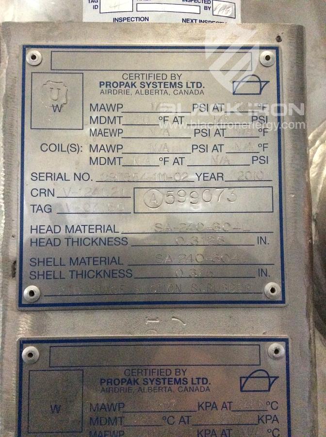 Used Qty. 2 - 300hp EMD Ariel JGA/6 5-Stage Acid Gas Units