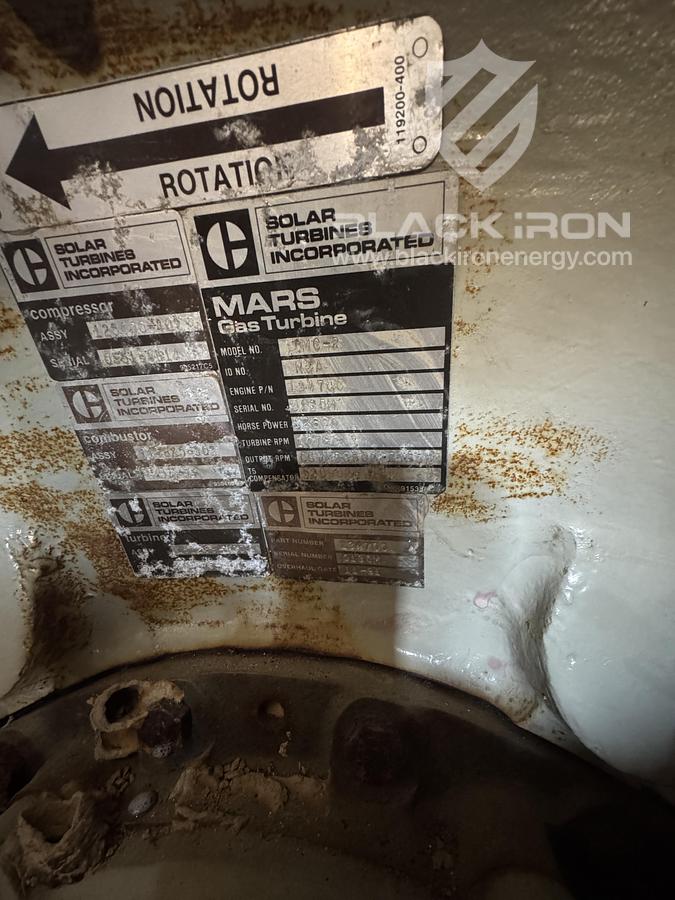 Used 12315 HP Mars 90 Compressor