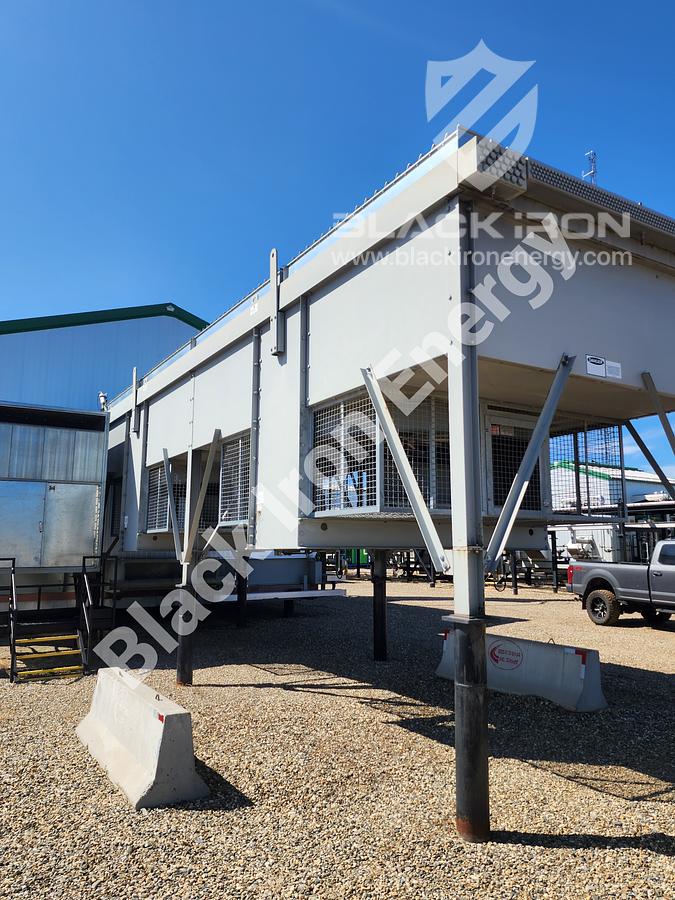 Used 2370 hp Caterpillar G3608-A3 natural gas engine c/w EJW/TAW Cooler, Air Intake, Silencer, & Hot Start (Tag K-5800)