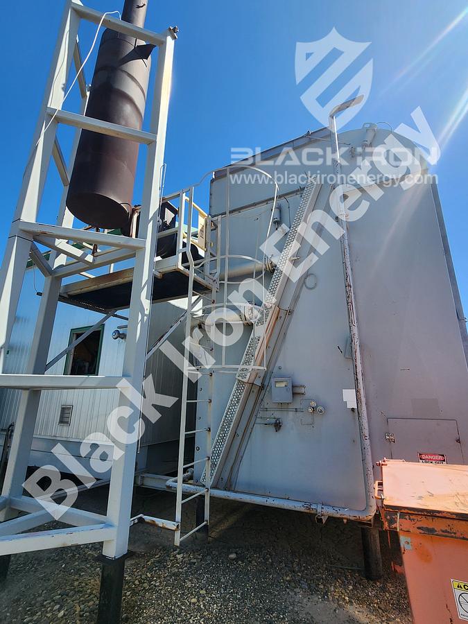 Used 1480 hp Waukesha L7042GSI Natural Gas Engine c/w Silencer/Catalytic Converter (Tag K-1220)