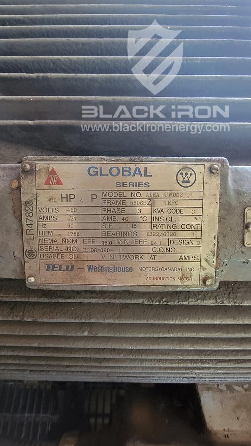 Used 400 hp, Electric Drive, Ariel JGJ/2, 2-Stage