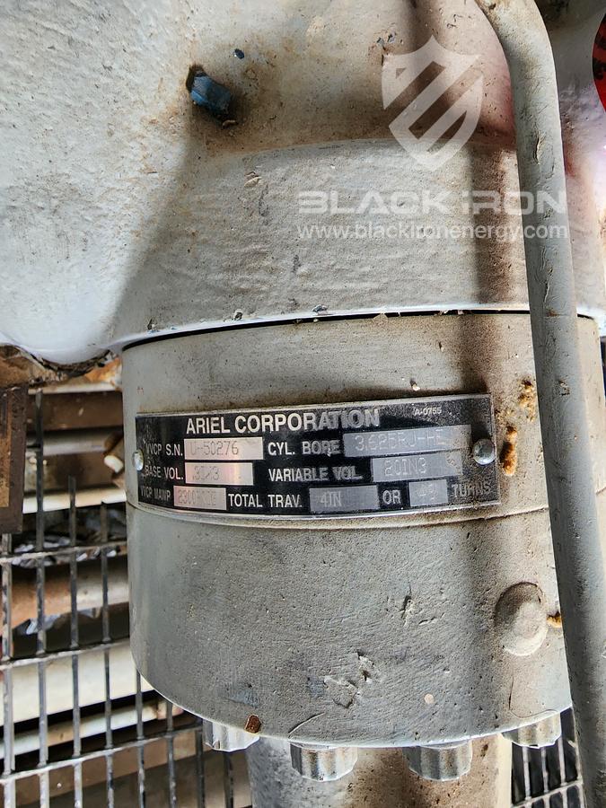 Used 400hp Ariel JGJ4, 5 Stage Acid Gas Compressor