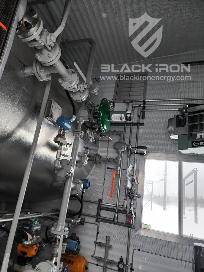 New Surplus 66" ID x 15' S/S x 50 psig Flare Knockout Drum