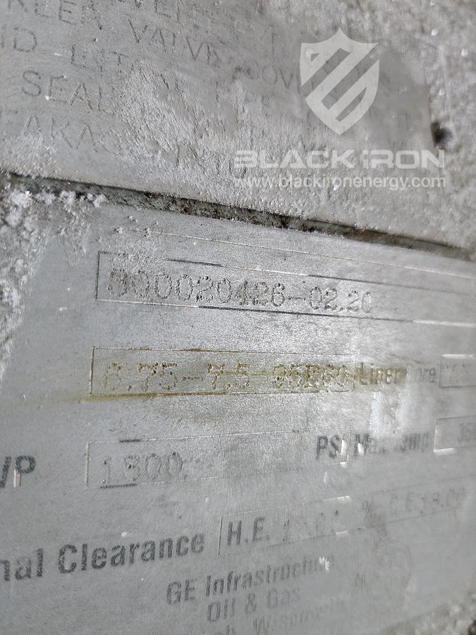 Used 1150 hp CAT G3516LE-A3 GE Gemini ES602 2-Stage Sour (1 of 2 Available)