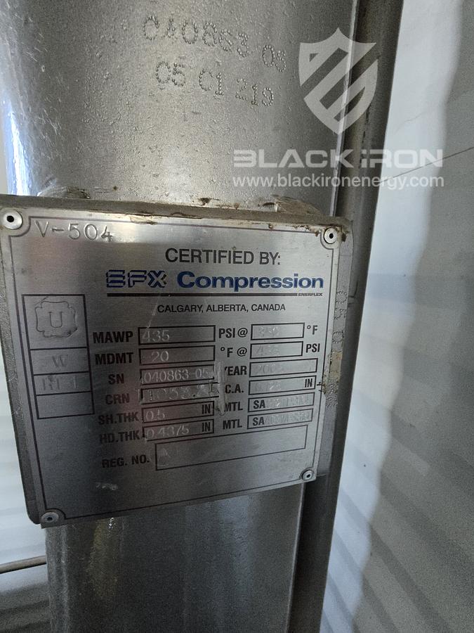 Used 169 hp Cat 3306TA Ariel JG4-4 Acid Gas Compressor