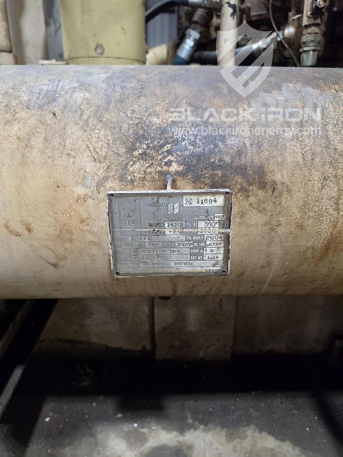 Used (2) 4890 Hp CAT 3616 JGC/6 3 Stage Sweet