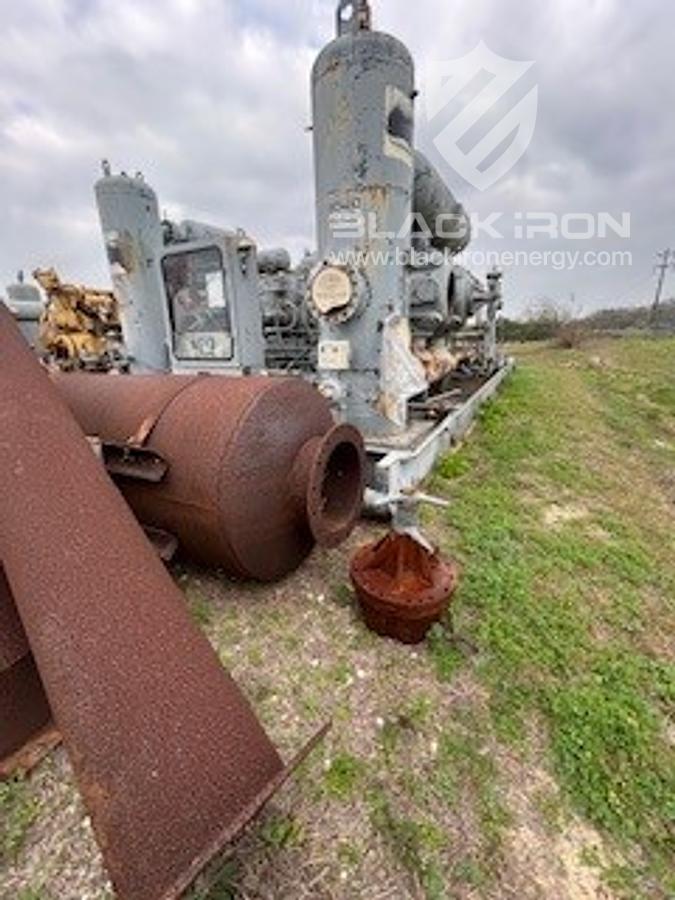 Used 1480 hp Cat G3520 ULB, Ariel JGK/4, 3-Stage