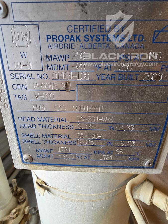 Used 15 MMSCFD Refrig Plant