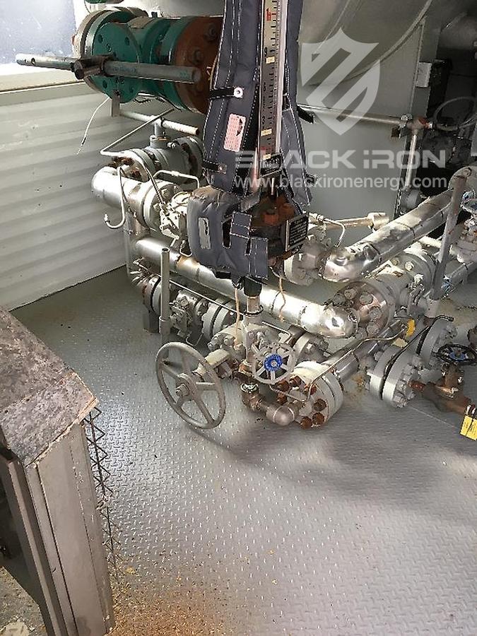 Used 48" X 16' 2127 psi Sour Horizontal 3 Phase Separator