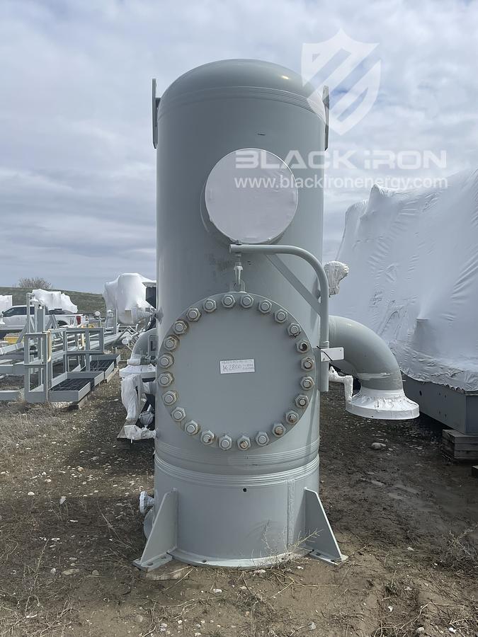 Used 2 36" 1150PSI Sour Vertical Scrubber