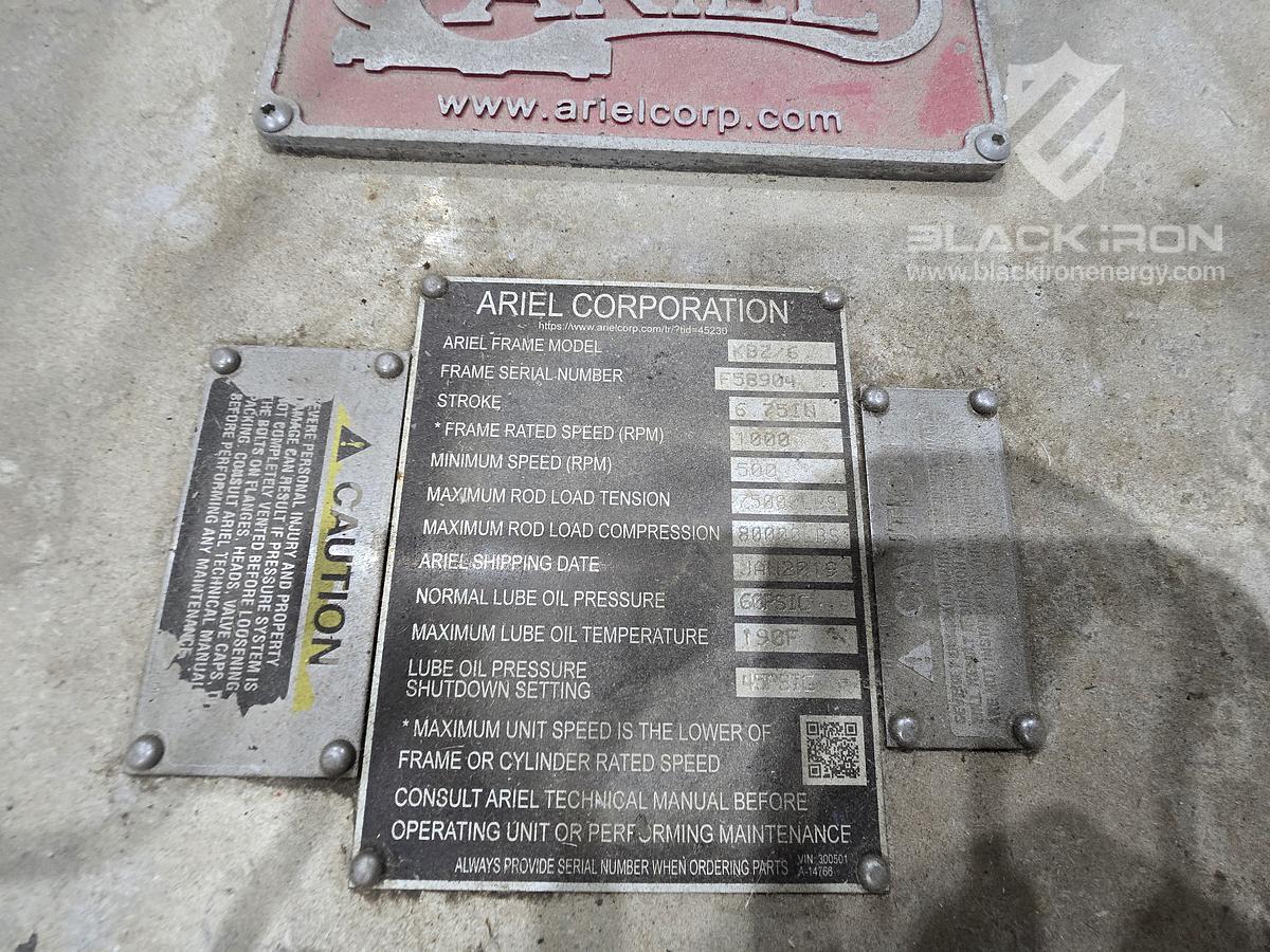 Used 5500 hp GE Electric Drive Ariel KBZ/6 4-Stage (1 of 4 Available)