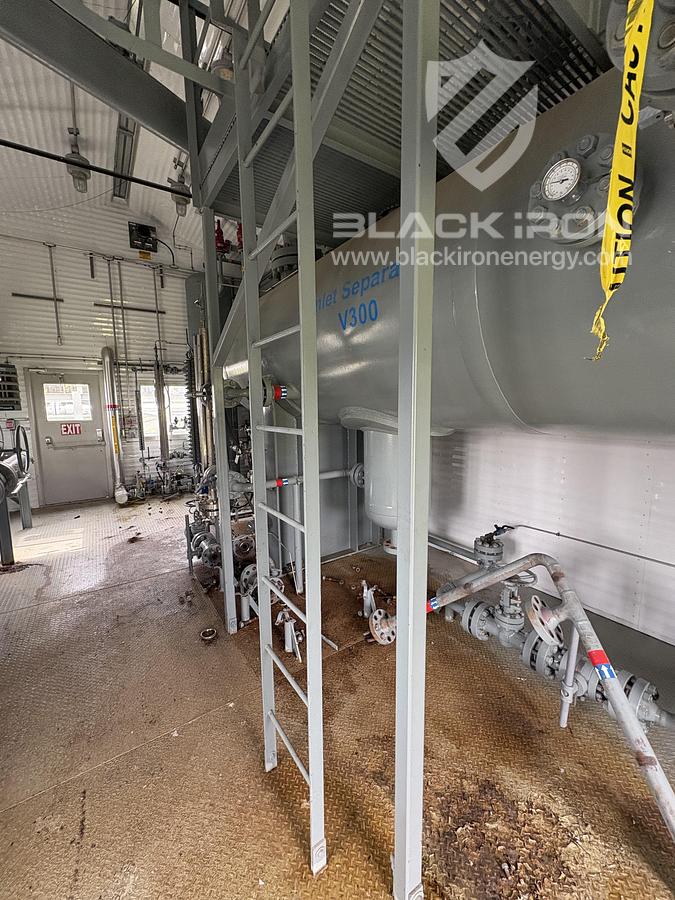 Used 54" OD X 20' S/S x 1595 psig MAWP 3-Phase (Dressed 2 Phase) Sour Inlet Seperator