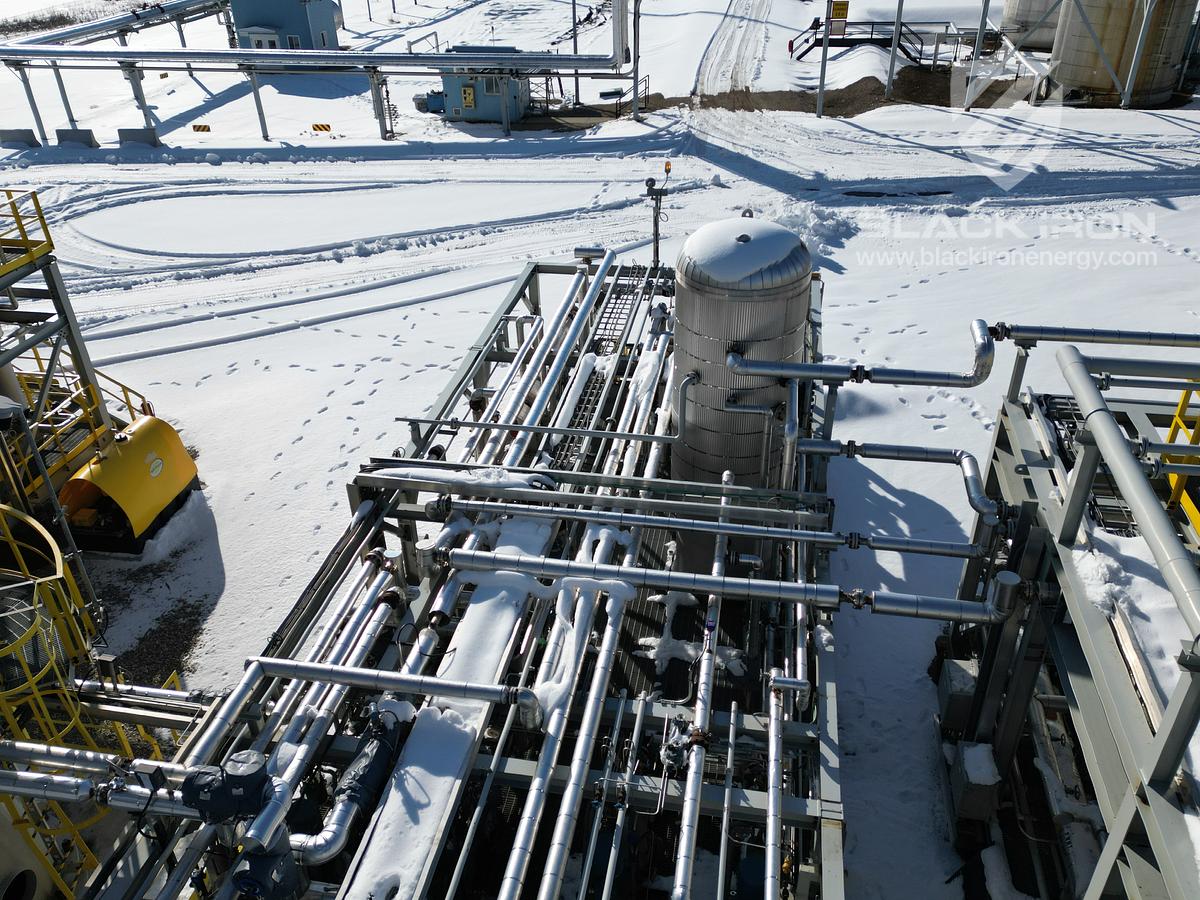 Used Crude Oil Frac Plant