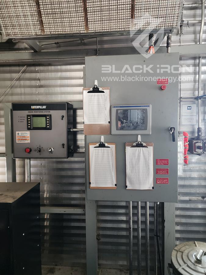 Used 1150 hp CAT G3516LE-A3 GE Gemini ES602 2-Stage Sour (1 of 2 Available)