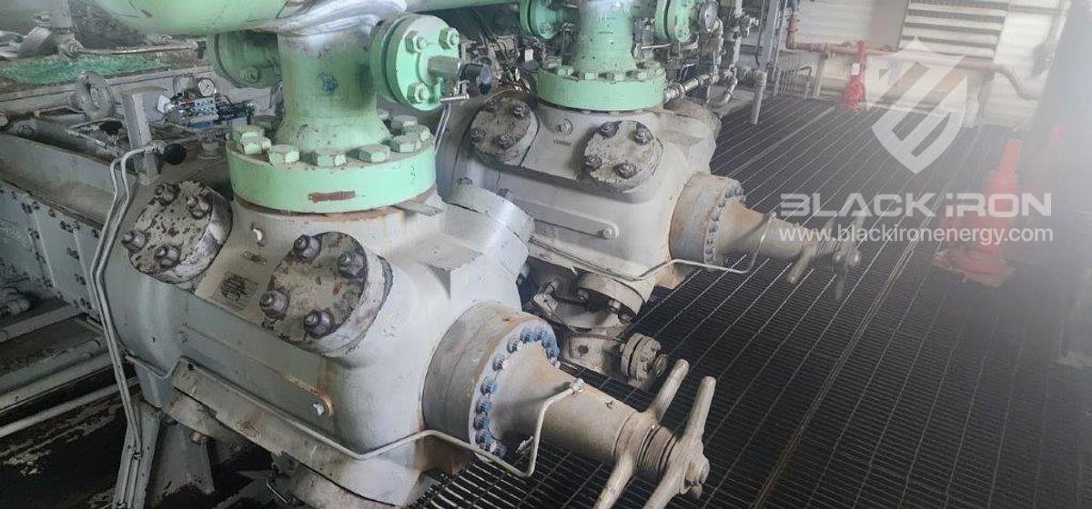 Used 1480 hp Waukesha L7042GSI Ariel JGK/4 2-Stage Sour Recip