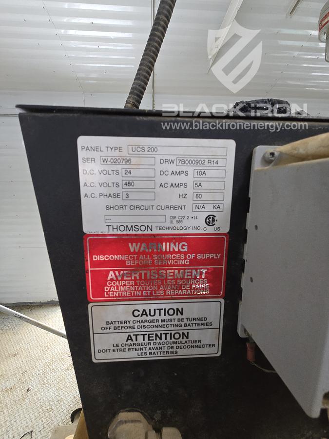 Used 375KW, Cat G3408, Nat Gas, 480/277V