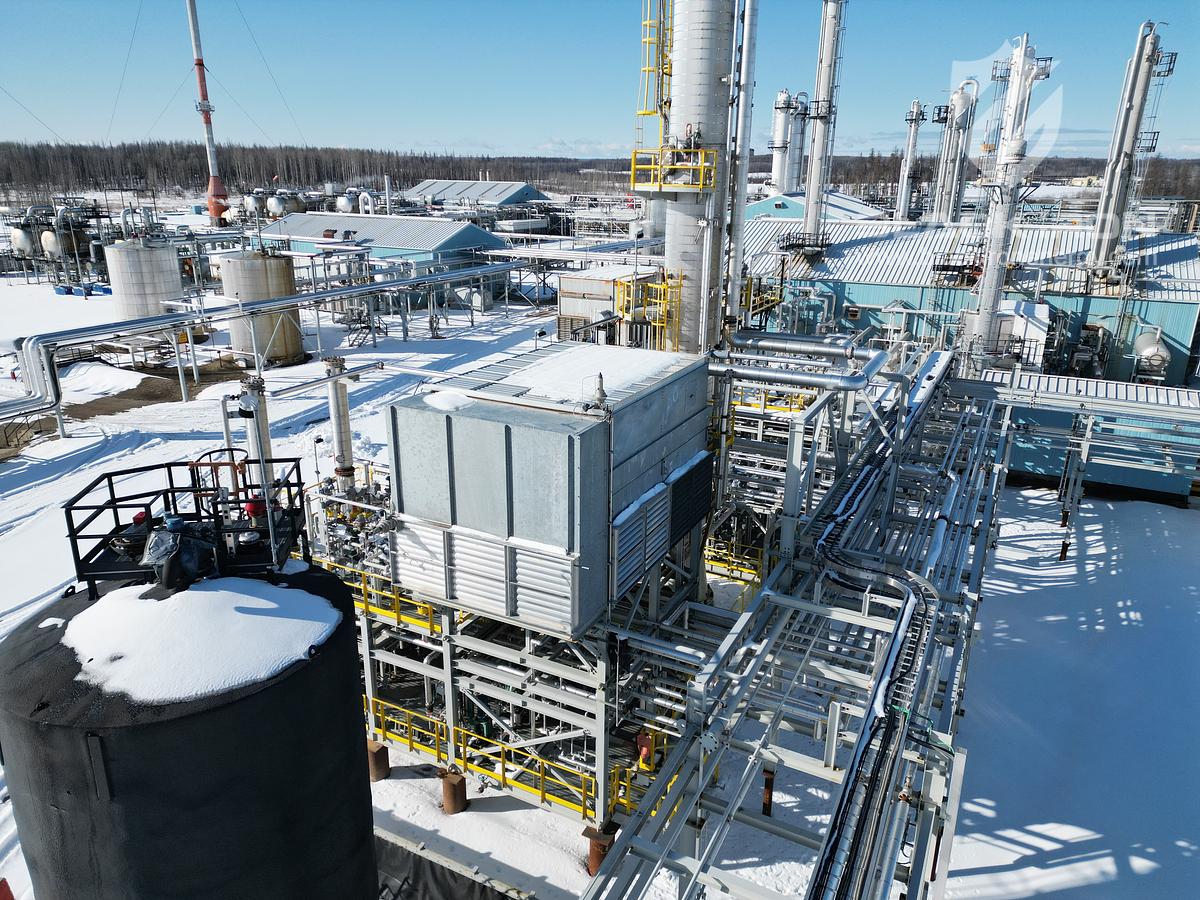 Used Crude Oil Frac Plant