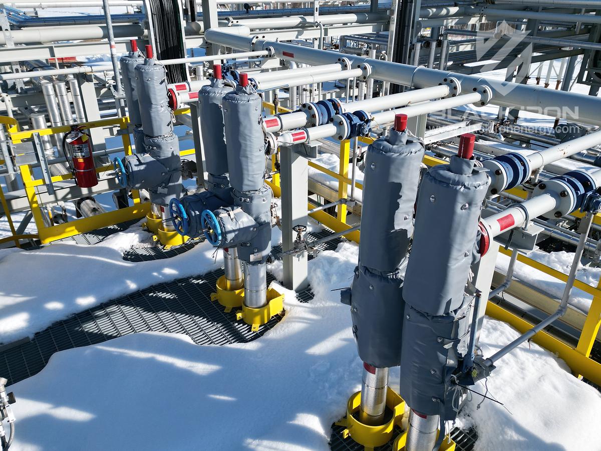 Used Crude Oil Frac Plant