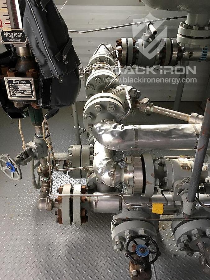 Used 48" X 16' 2127 psi Sour Horizontal 3 Phase Separator