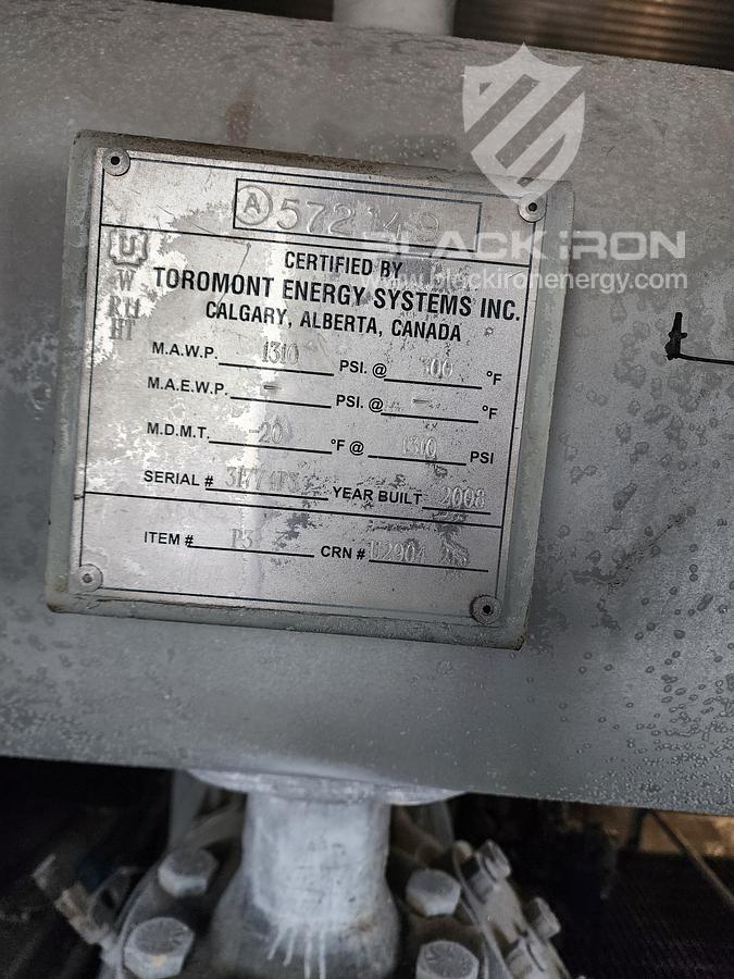 Used 1150 hp CAT G3516LE-A3 GE Gemini ES602 2-Stage Sour (1 of 2 Available)