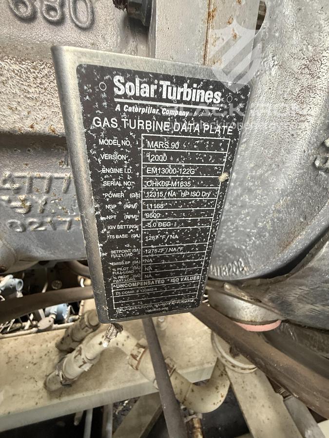 Used Mars 90 Compressor Turbine 3