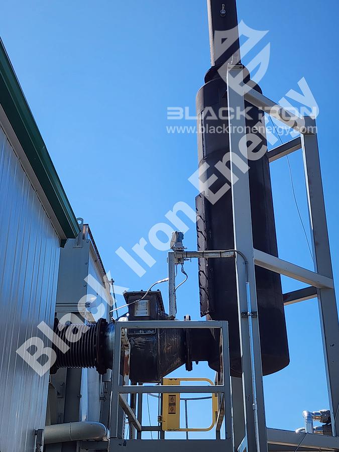 Used 1480 hp Waukesha L7042GSI Natural Gas Engine c/w Silencer/Catalytic Converter (Tag K-1220)