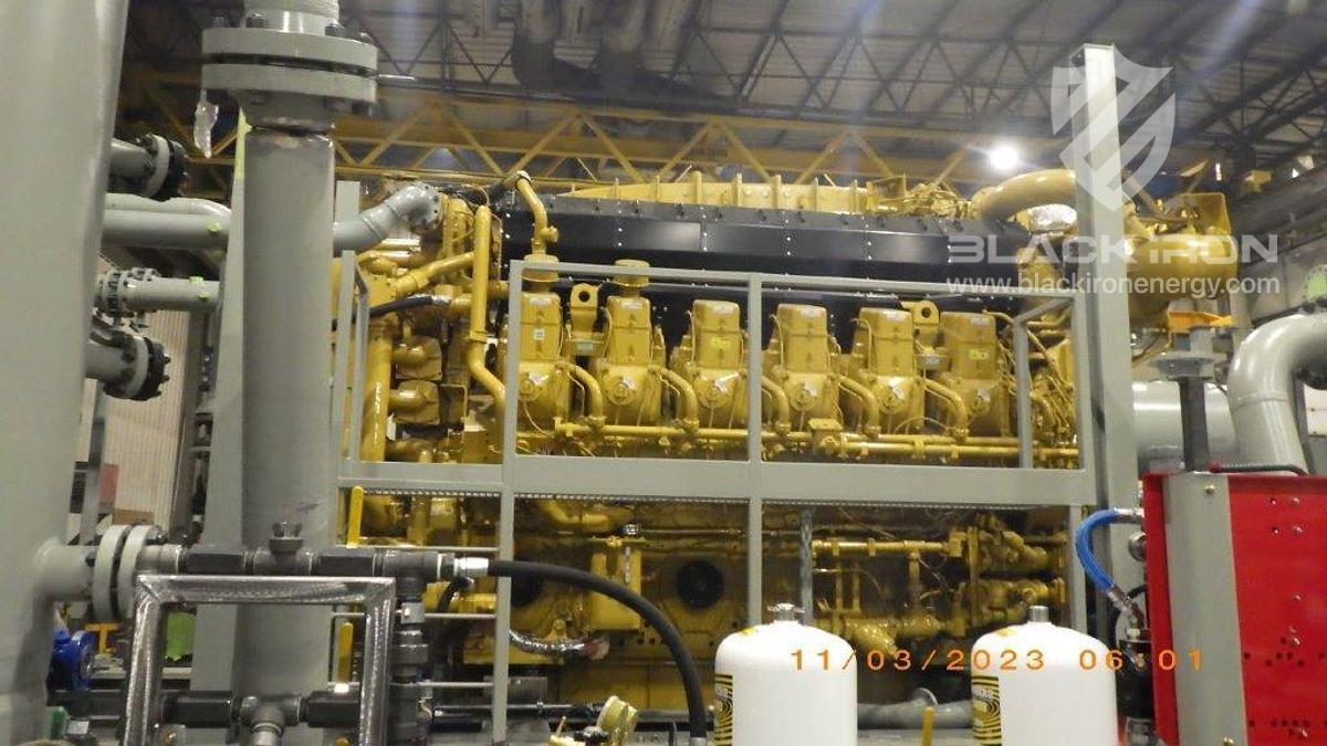 New Surplus New Surplus 3750HP Caterpillar G3612-A4 Ariel KBZ4 Reciprocating 3 Stage Sour