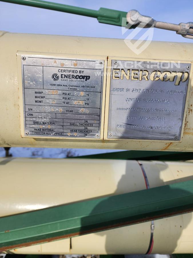 New Surplus Qty. 12: New Surplus Sand Separator, 3000 psig MAWP