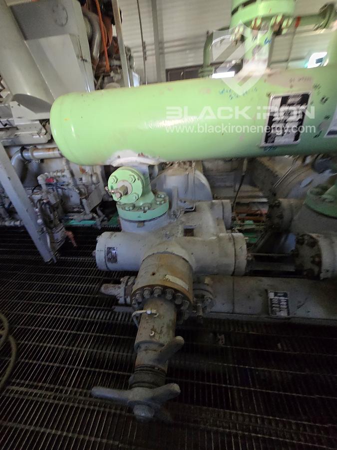 Used 1480 hp Waukesha L7042GSI Ariel JGK/4 2-Stage Sour Recip