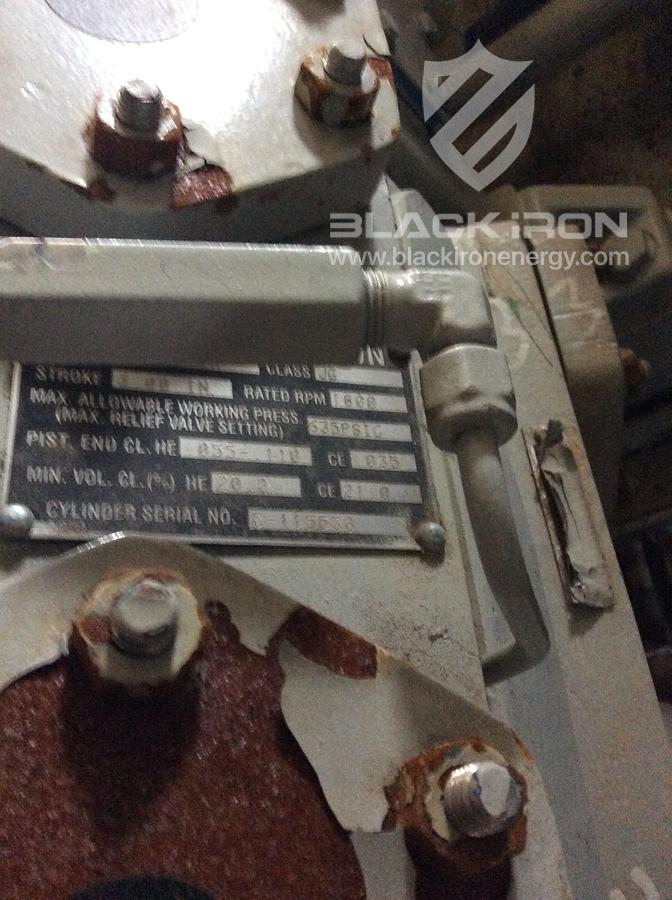 Used Qty. 2 - 300hp EMD Ariel JGA/6 5-Stage Acid Gas Units