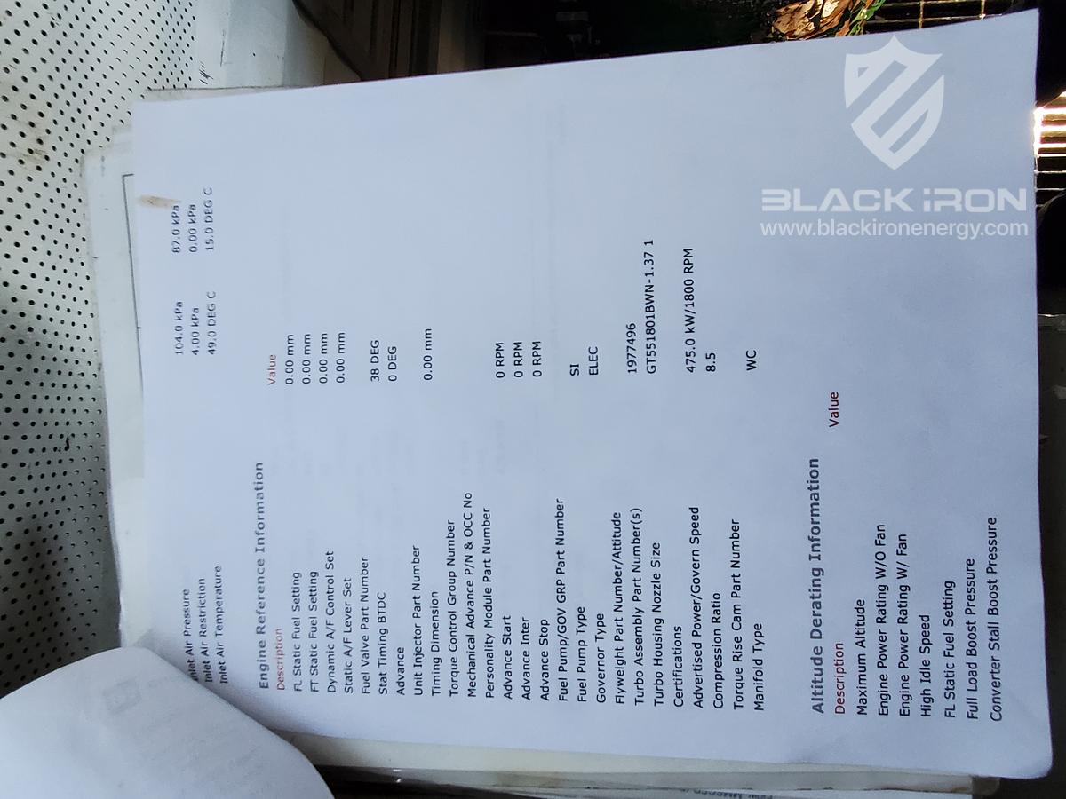 Used 3412 JGJ4 3 stage sour