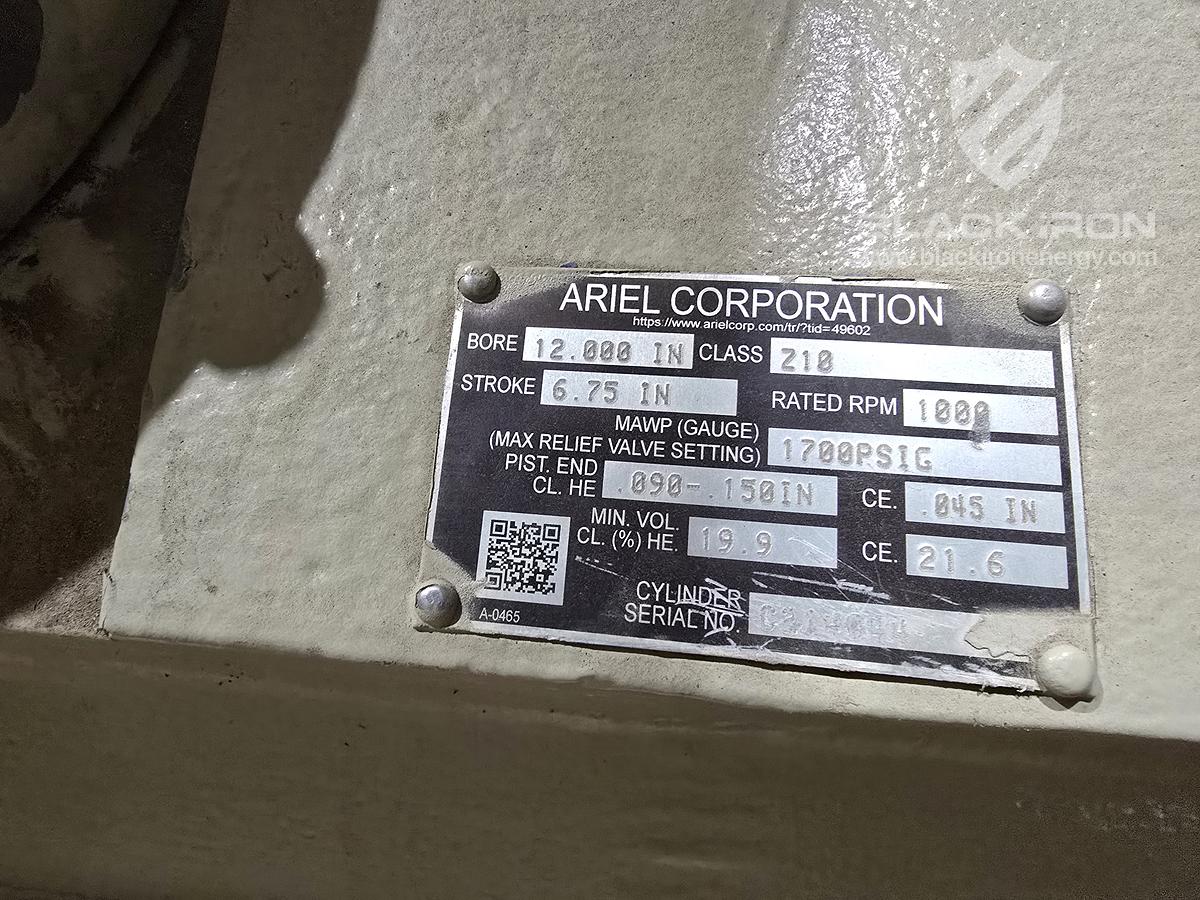 Used 5500 hp GE Electric Drive Ariel KBZ/6 4-Stage (1 of 4 Available)