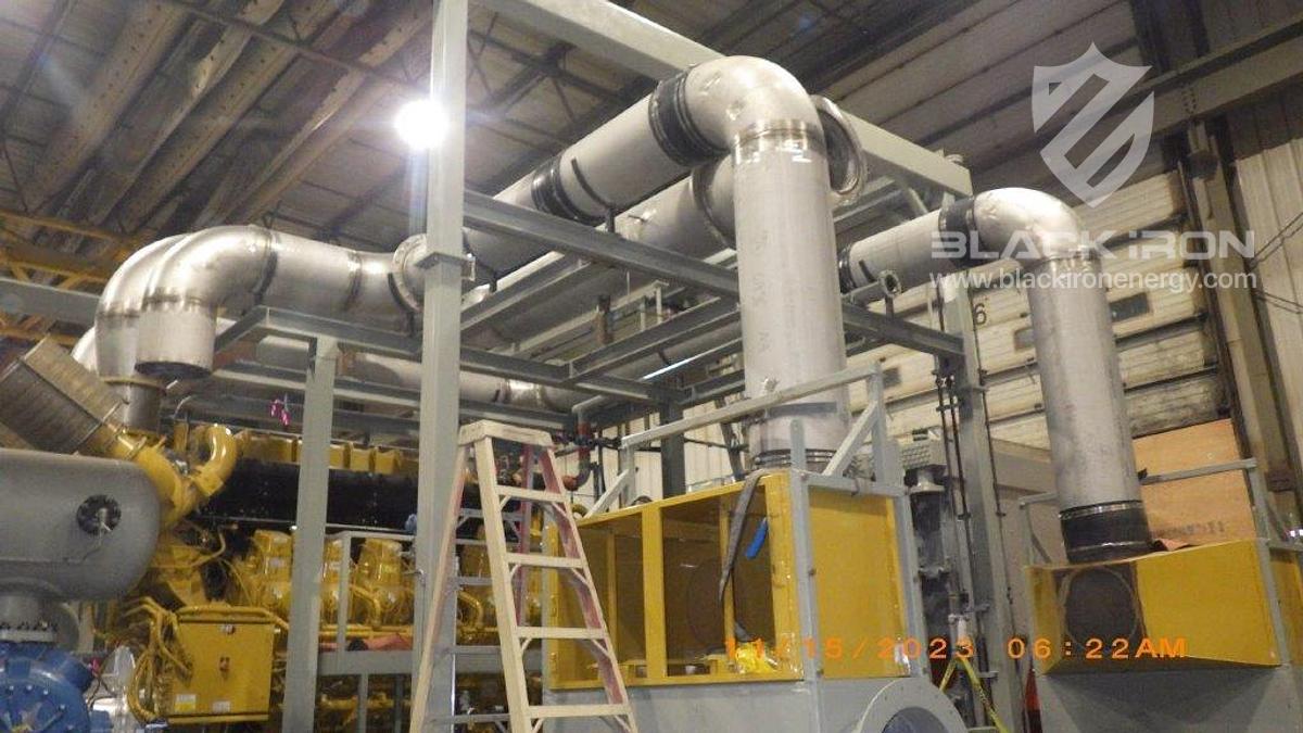 New Surplus New Surplus 3750HP Caterpillar G3612-A4 Ariel KBZ4 Reciprocating 3 Stage Sour