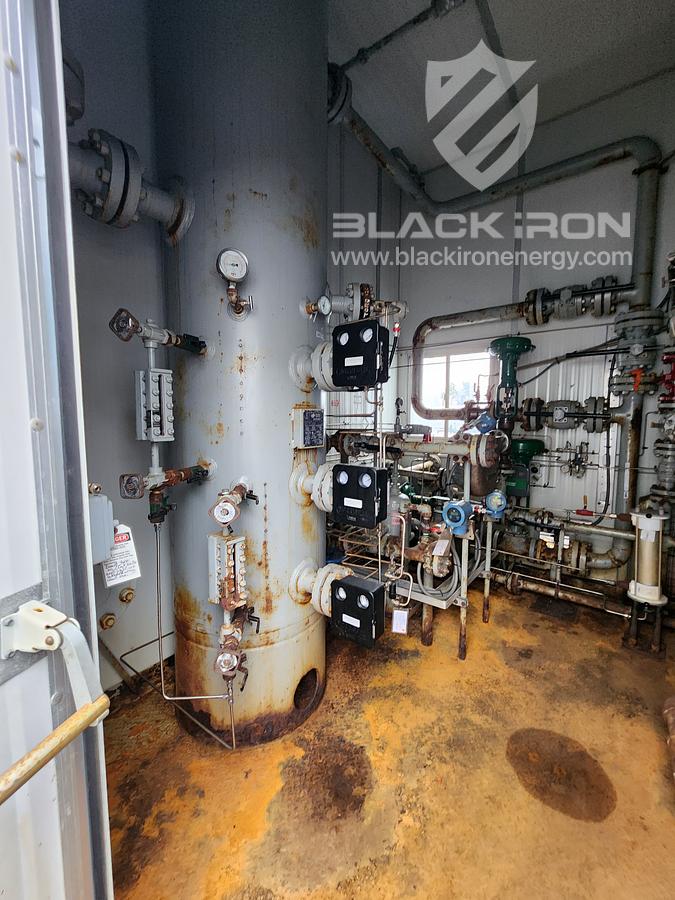 Used 30" x 10' Vertical Separator W/ 400BBL Tank and Coriolis Meter