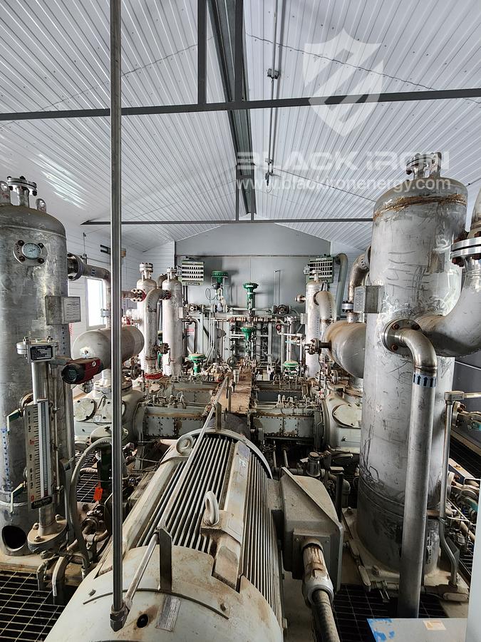 Used 400hp Ariel JGJ4, 5 Stage Acid Gas Compressor