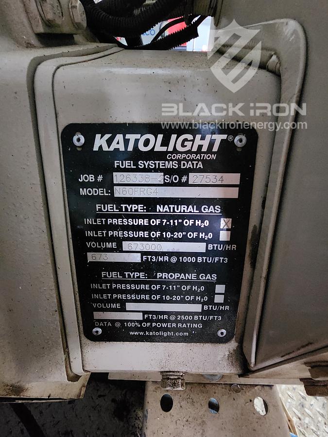 Used Dual 60kw Genset Package