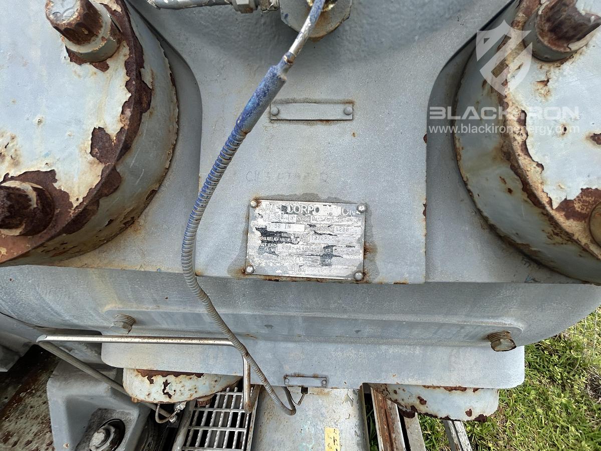 Used 2370 hp CAT 3608TA Ariel JGD/4 4-Stage Sour Recip Unit #090132