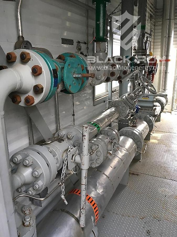 Used 48" X 16' 2127 psi Sour Horizontal 3 Phase Separator