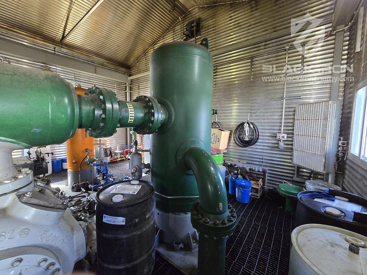 Used 1480 hp Waukesha L7042GSI Ariel JGK/4 3-Stage