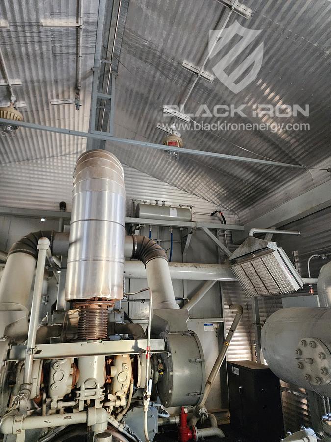 Used 1150 hp CAT G3516LE-A3 GE Gemini ES602 2-Stage Sour (1 of 2 Available)