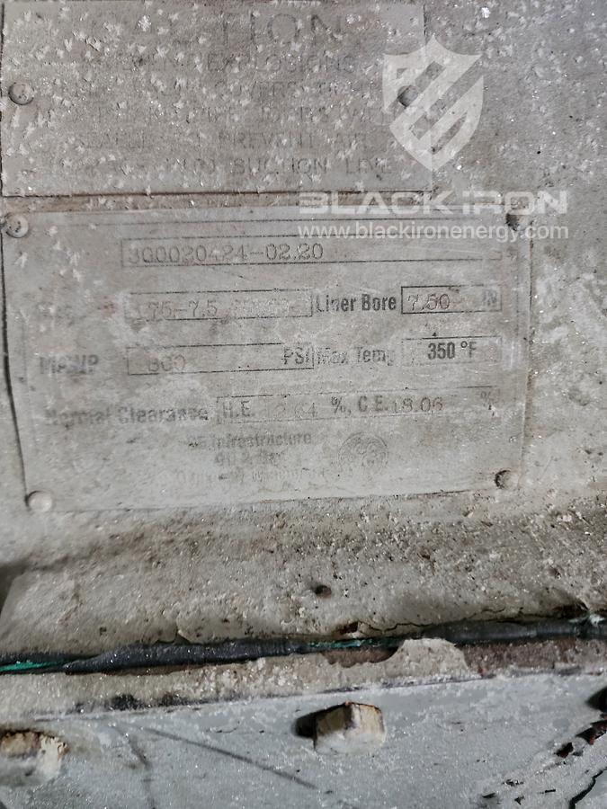 Used 1150 hp CAT G3516LE-A3 GE Gemini ES602 2-Stage Sour (1 of 2 Available)