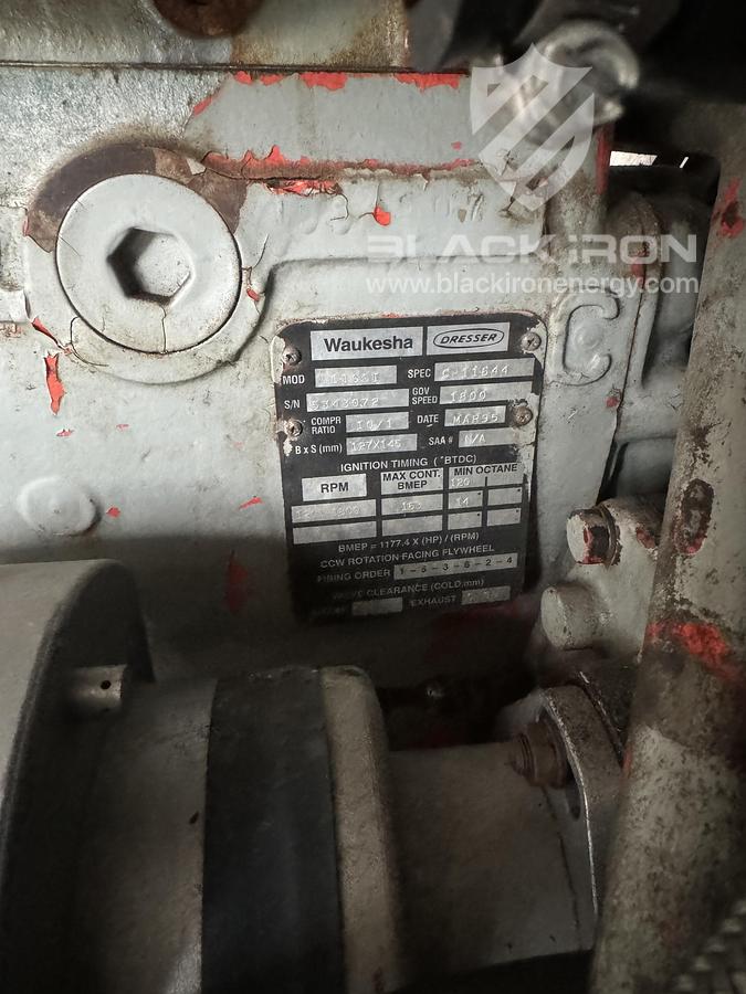 Used 250 hp Waukesha F11GSI Ariel JGA/2 Single-Stage