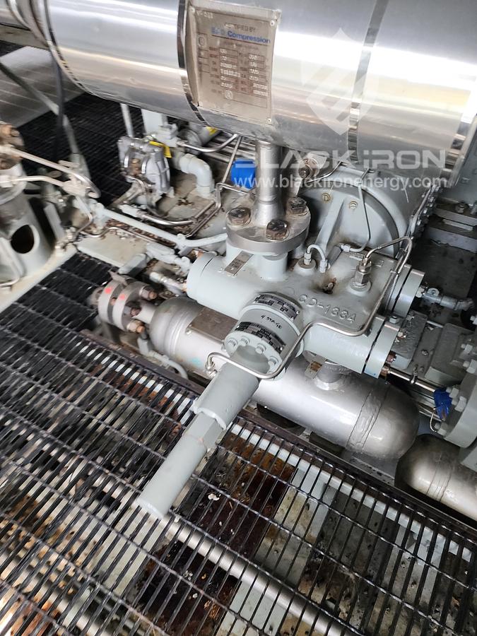 Used 169 hp Cat 3306TA Ariel JG4-4 Acid Gas Compressor