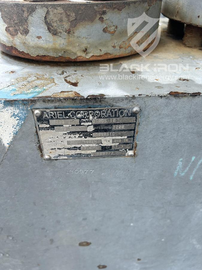 Used 2370 hp CAT 3608TA Ariel JGD/4 4-Stage Sour Recip Unit #090132
