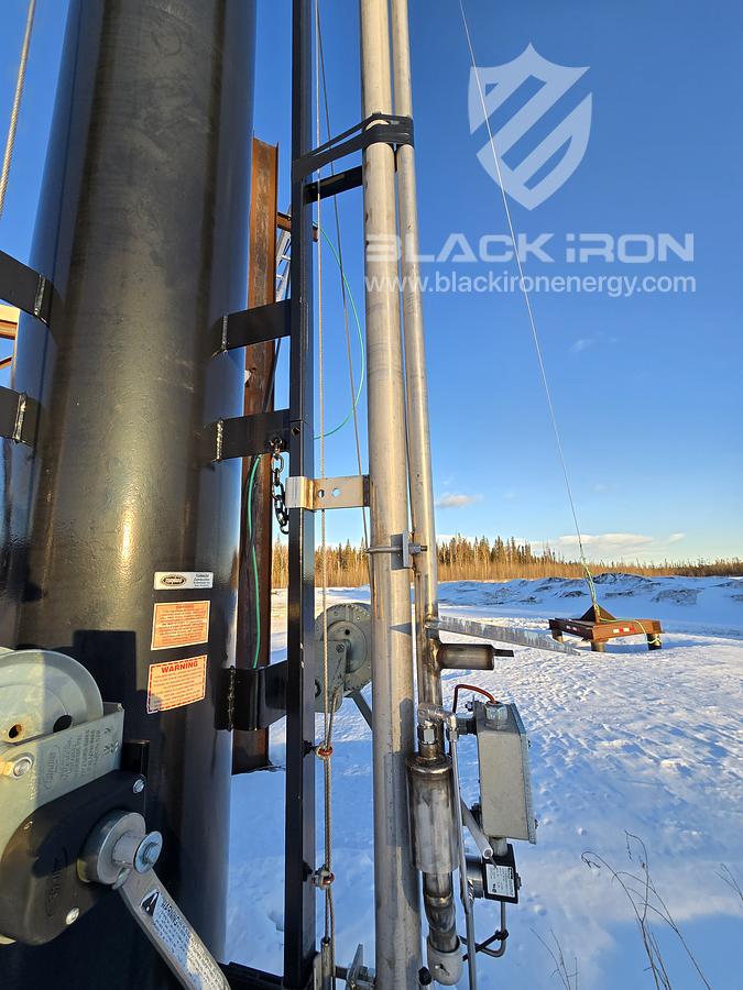 New Surplus 16" OD x 60' H Flare Stack