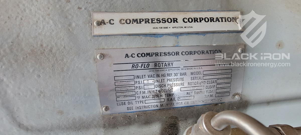 Used VRU Compressor - 211M