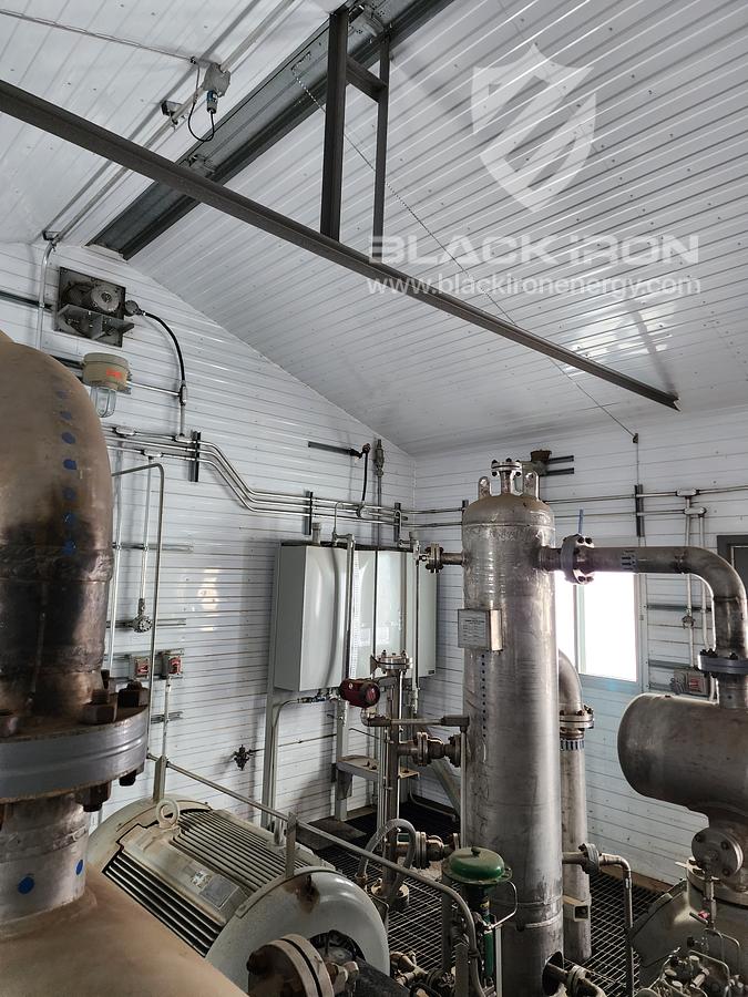 Used 400hp Ariel JGJ4, 5 Stage Acid Gas Compressor