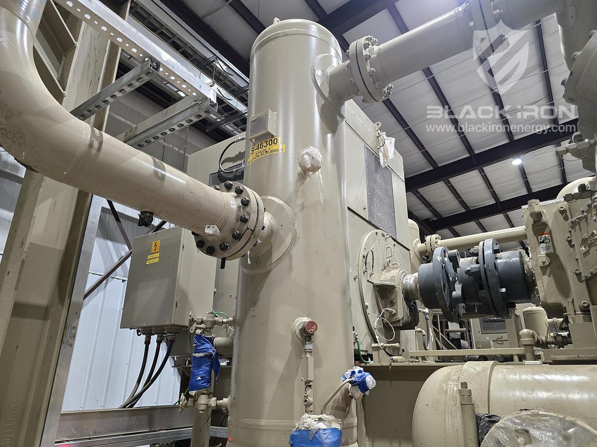 Used 5500 hp GE Electric Drive Ariel KBZ/6 4-Stage (1 of 4 Available)